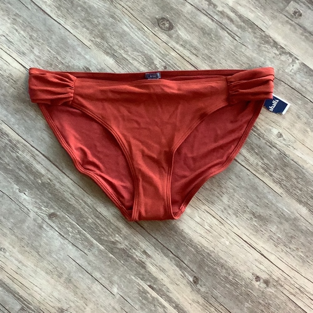 NWT Aerie brick red mid rise bikini bottoms
